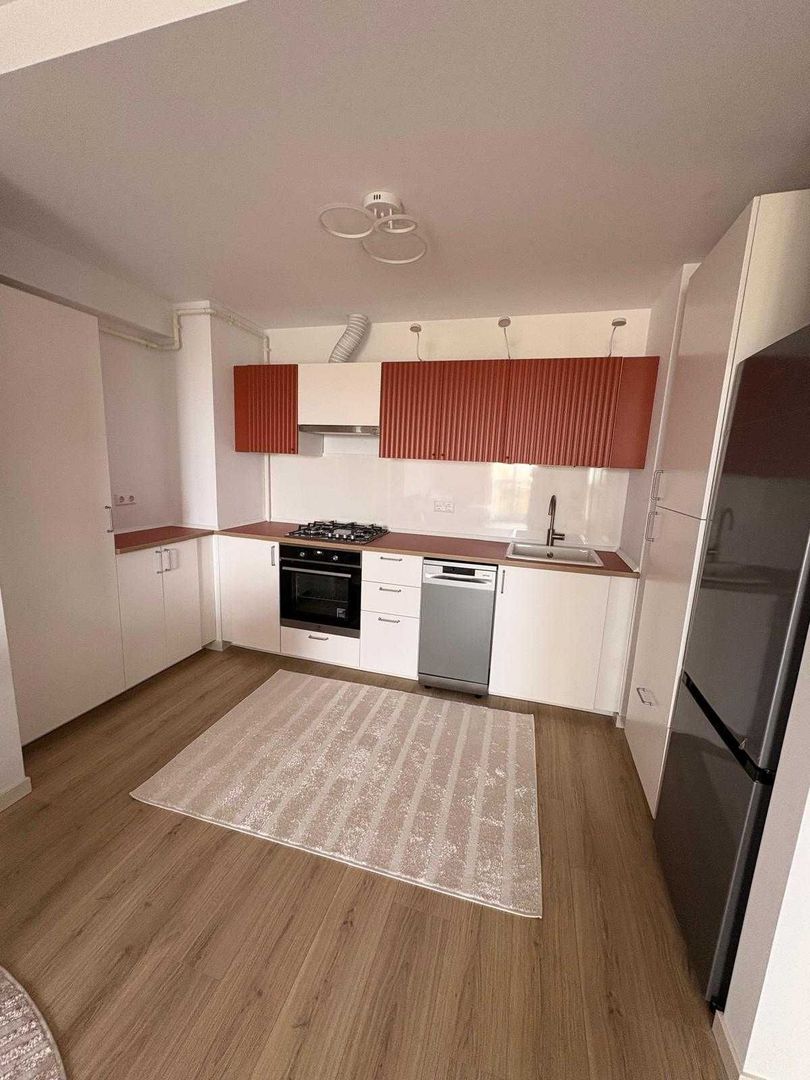 Vanzare Apartament 2 camere, et 7, mobilat de designer, bloc nou – balcon 8,5 mp - Poză 3