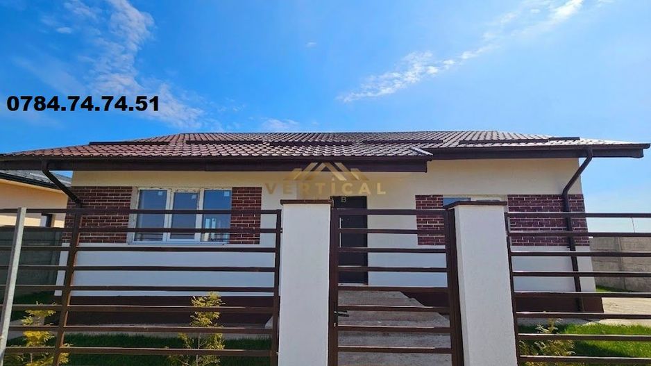 Casa parter cu 3 camere si teren 360 - comuna Berceni - Poză 1