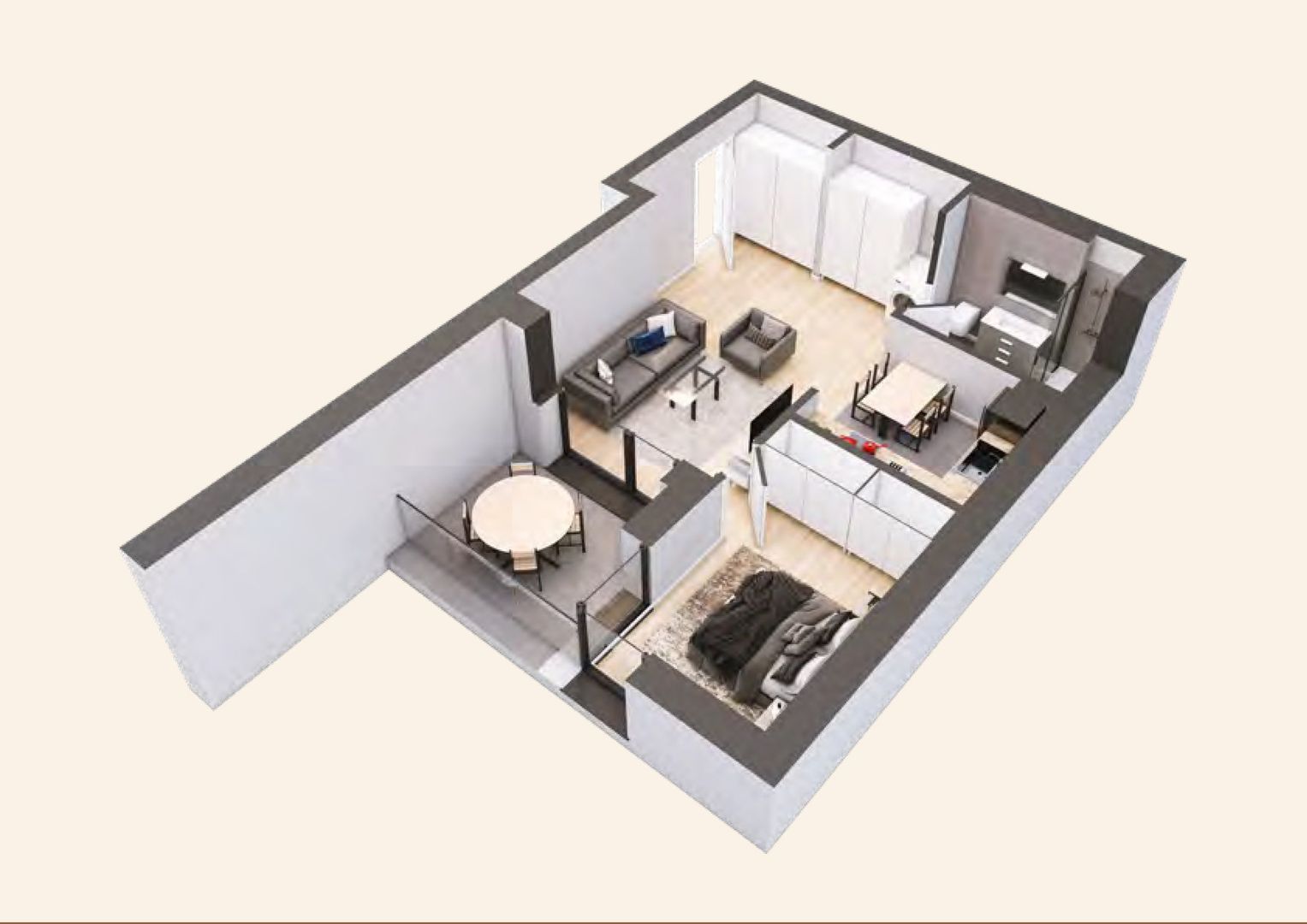 2 camere Aviatiei - Mall Promenada - Schiță 12