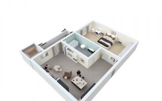 Apartament 2 camere 39,6 mp , Zona Lacul lui Binder - Poză 5