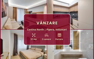 Cortina North || 2 camere || Parcare subterană || Comision 0% - Poză 2