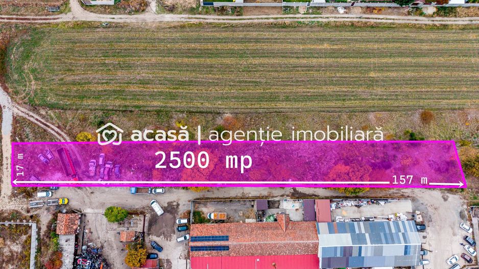 Teren de 2500 mp cu posibilitate de parcelare în Bujac Arad - Poză 1