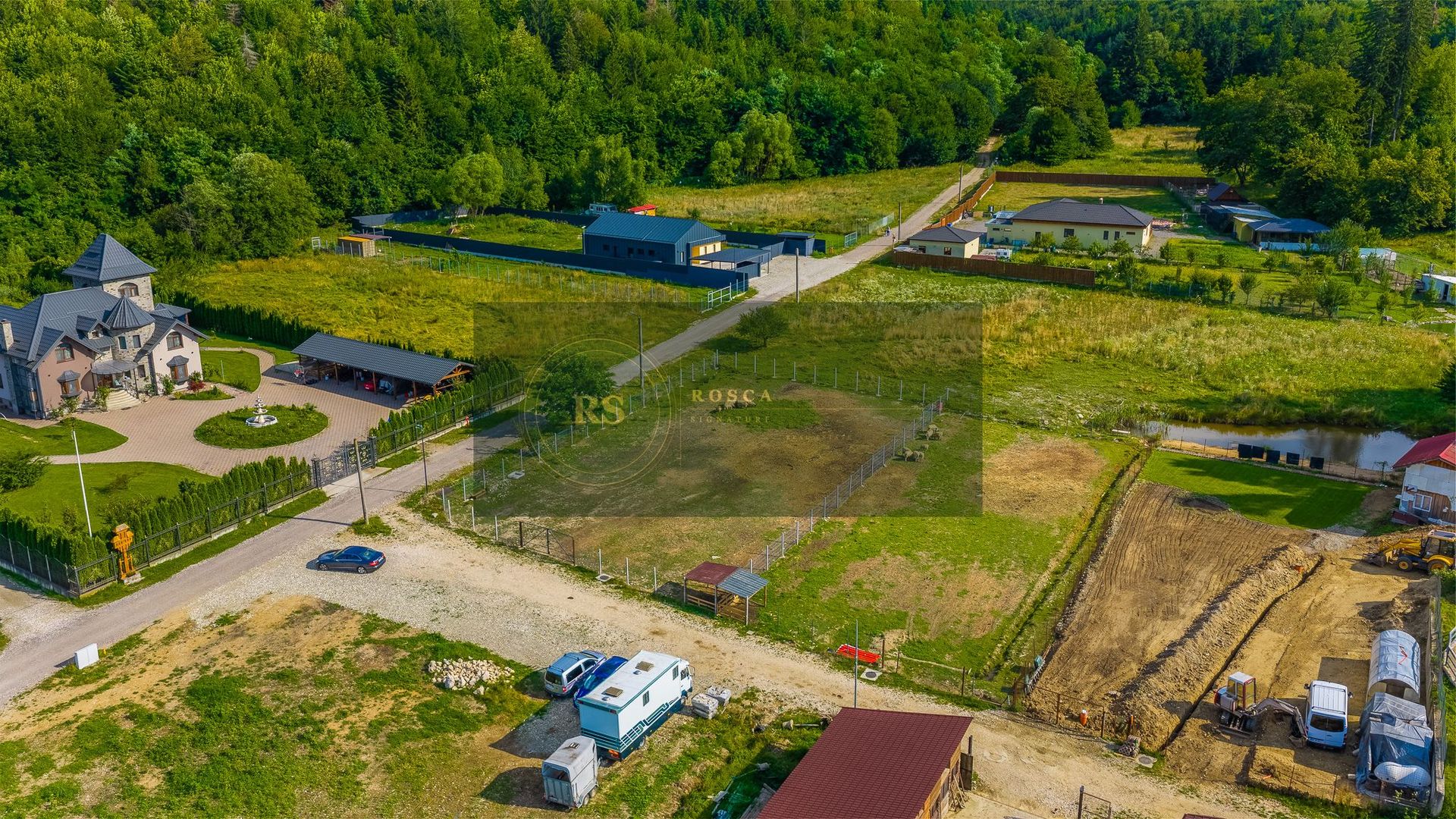 Teren Premium | Cristian – Pădurea de Stejari | PUZ | 2 Deschideri - Poză 1
