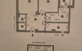 APARTAMENT 2 CAMERE ‖ SPLAIUL UNIRII ‖ VEDERE LIBERA - Schiță 8