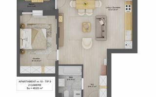 Apartament 2 camere LA CHEIE,  Doamna Stanca, Sibiu - Poză 1