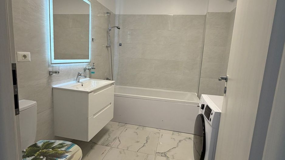 AP. 2 CAMERE - 82 MP, BLOC NOU, MOBILAT MODERN, PARCARE INCLUSA - Poză 5