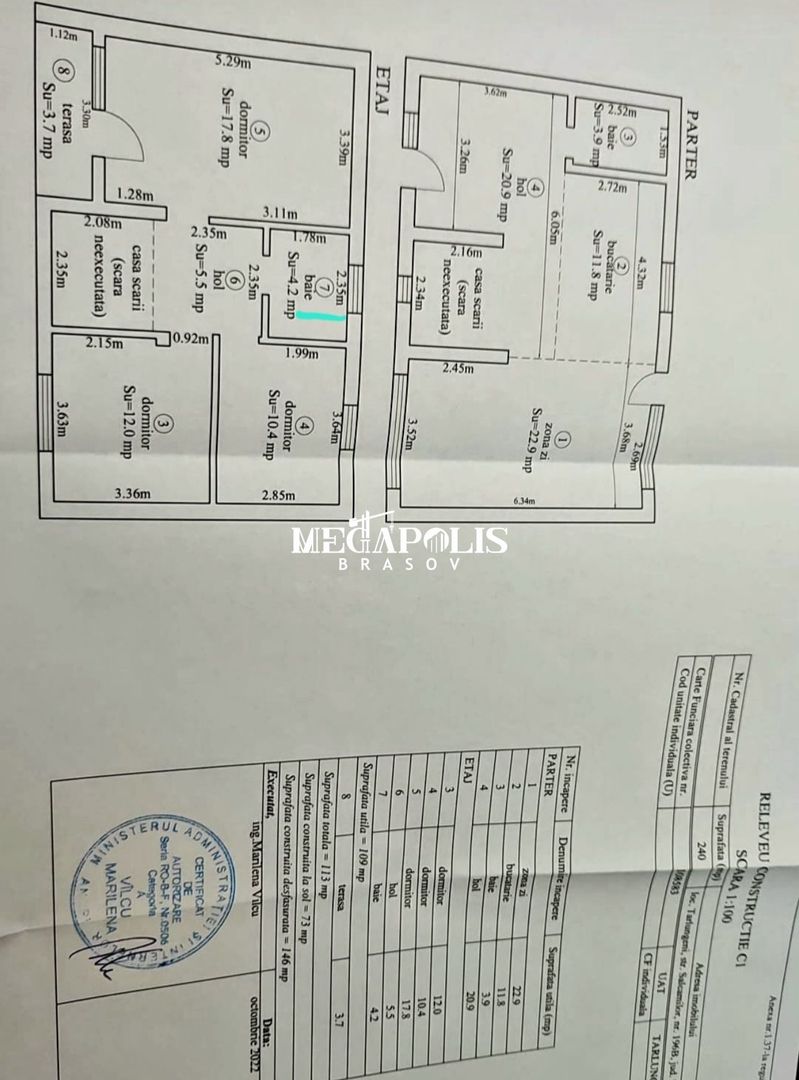 Casă Tip Triplex  Brașov Cartier Izvor - Poză 8