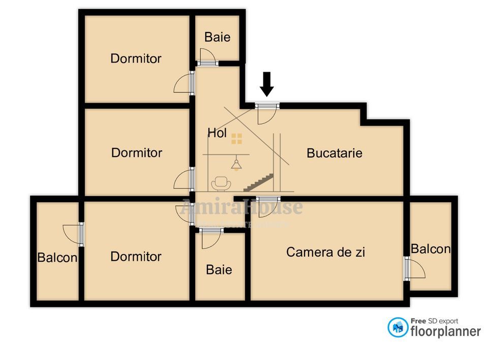 Apartament 4 camere, etaj 2, Zorilor - Poză 27