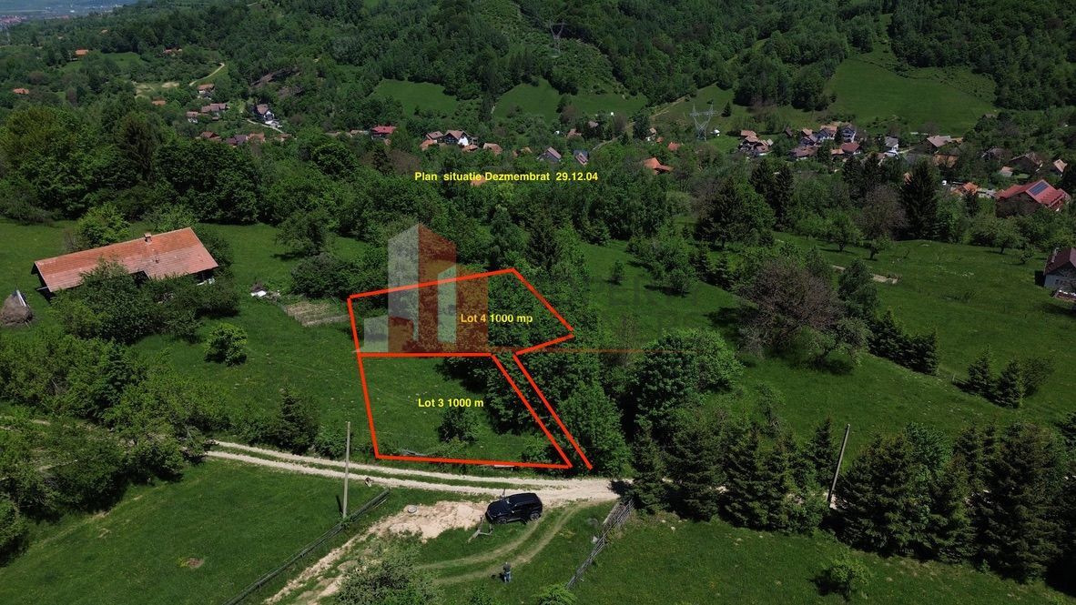 Loturi de teren 1.000 mp | Poarta – Bran | Vedere panoramică către Munții Bucegi - Poză 4