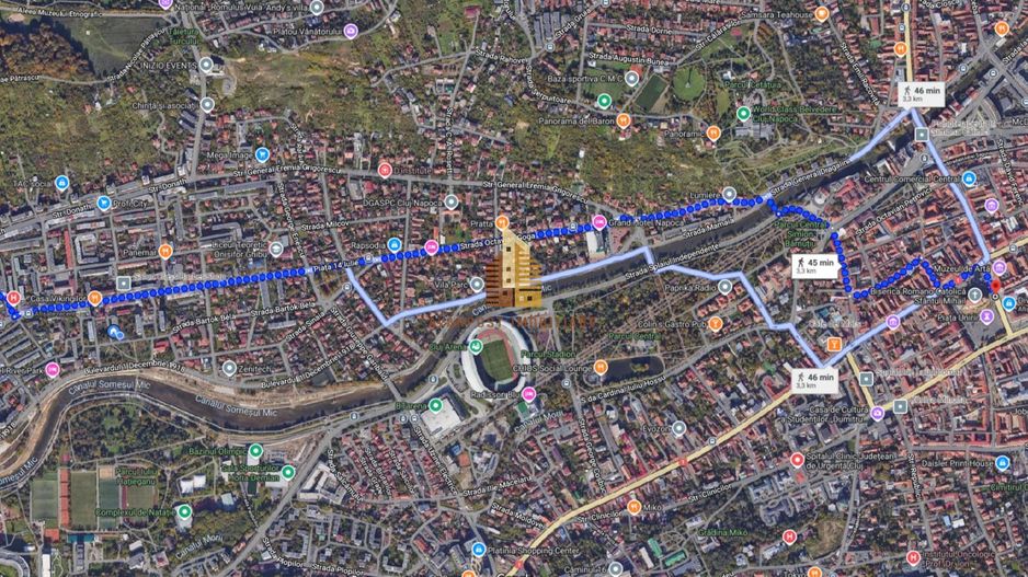 | Apartament cu 2 camere | Decomandat | Cartierul Grigorescu | Zona linistita | - Poză 14