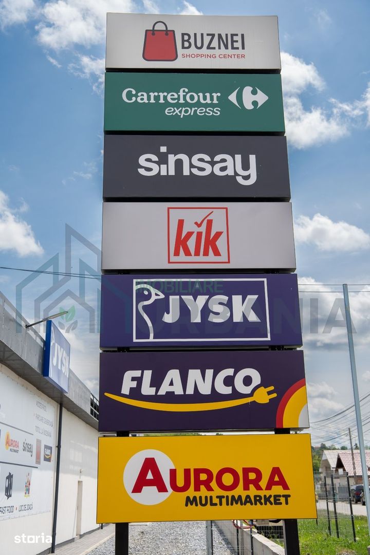 Spațiu comercial de închiriat, 218 mp, în Buznei Shopping Center, Târgu Frumos - Poză 1