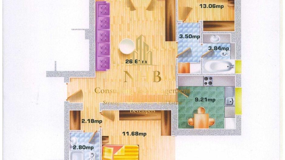 Apartament cu 3 camere  modern  – Westpark Residence - Poză 7