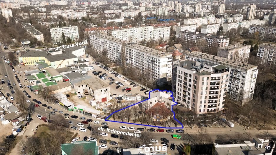 Vânzare, teren+construcție, str. Independenței, Botanica - Poză 1