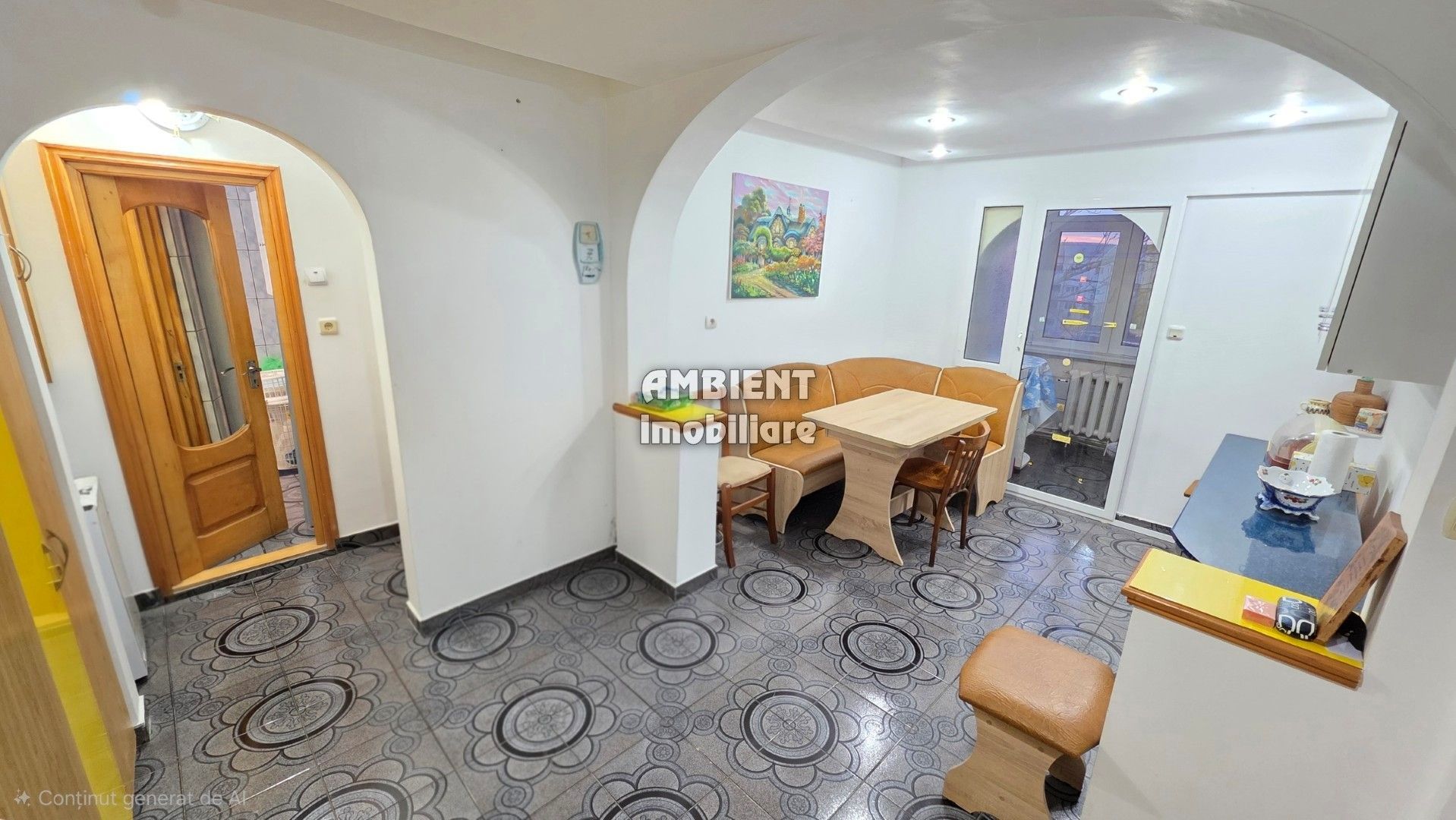 Apartament 2 camere, mobilat și utilat, Vaslui, zona TRAIAN - Crucea Garii; - Poză 1
