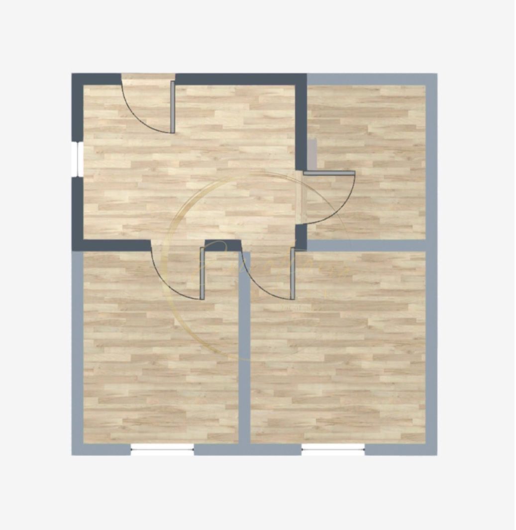 Apartament 2 camere decomandat | 33 mp | Circumvalațiunii - Gheorghe Lazăr - Schiță 7