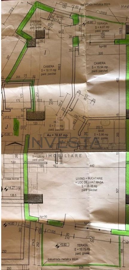 3 camere/Cartier Zorilor/Zona Spitalului de Recuperare - Schiță 8