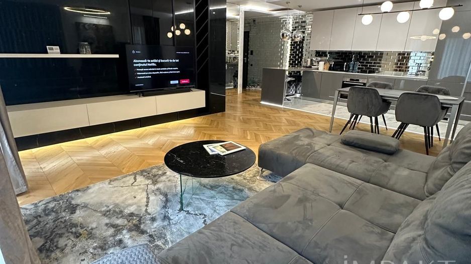 De inchiriat apartament 2 camere, central - LUX, zona The office - Poză 1