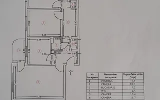 APARTAMENT 3 CAMERE | ETAJ 1 | OPORTUNITATE - Schiță 13