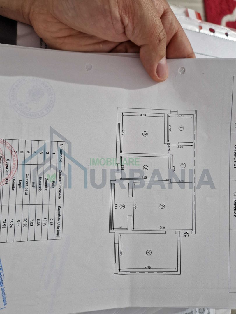 Apartament 3 camere, Valea Lupului, str. Mestecanis, 75 mp, parter - Poză 8
