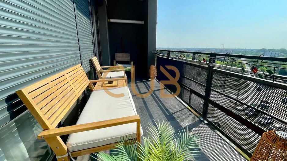 IRIS Armoniei - 2cam mobilat+utilat|2balcoane,centrala| Aradului - Poză 9