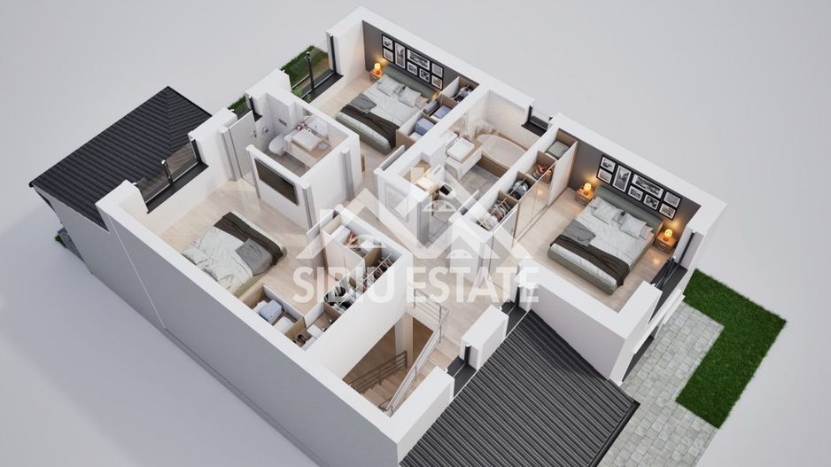 Spatiu, Stil si Confort – Casa moderna cu 5 camere! - Poză 4