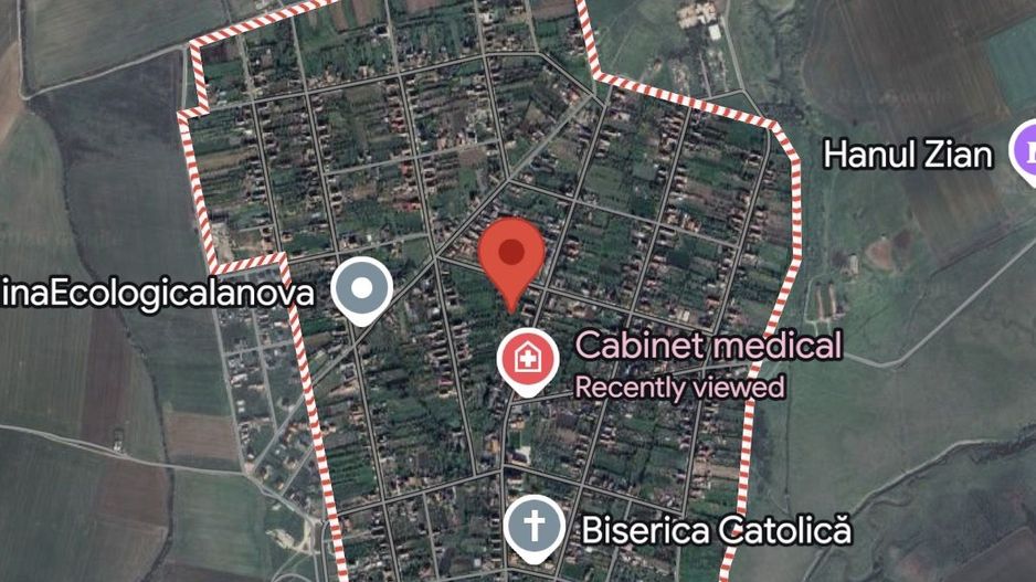 Teren intravilan 1.600 mp, Ianova – toate utilitățile, front 18 ml - Poză 2