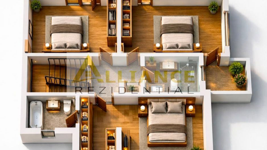 Casa Tip Duplex 4 camere 3 Bai | Pop - Leordeni || Splaiul Unirii || - Poză 5