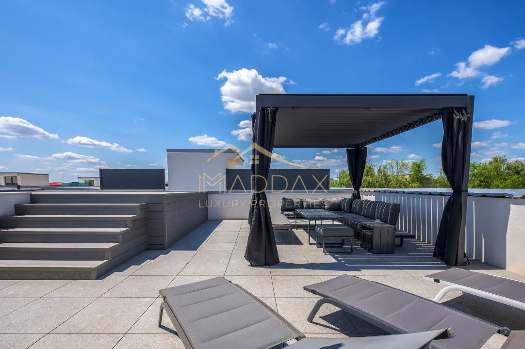 Vilă de închiriat în Voluntari // piscină privată și design modern - Poză 22