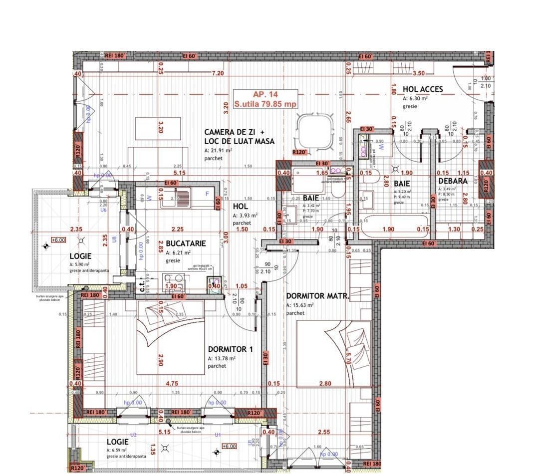 Apartamente la stadiul semifinisat zona Marion/Oncos - Poză 4