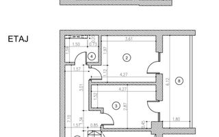 Duplex 3 camere Prima Vista Pipera Metrou - Schiță 8