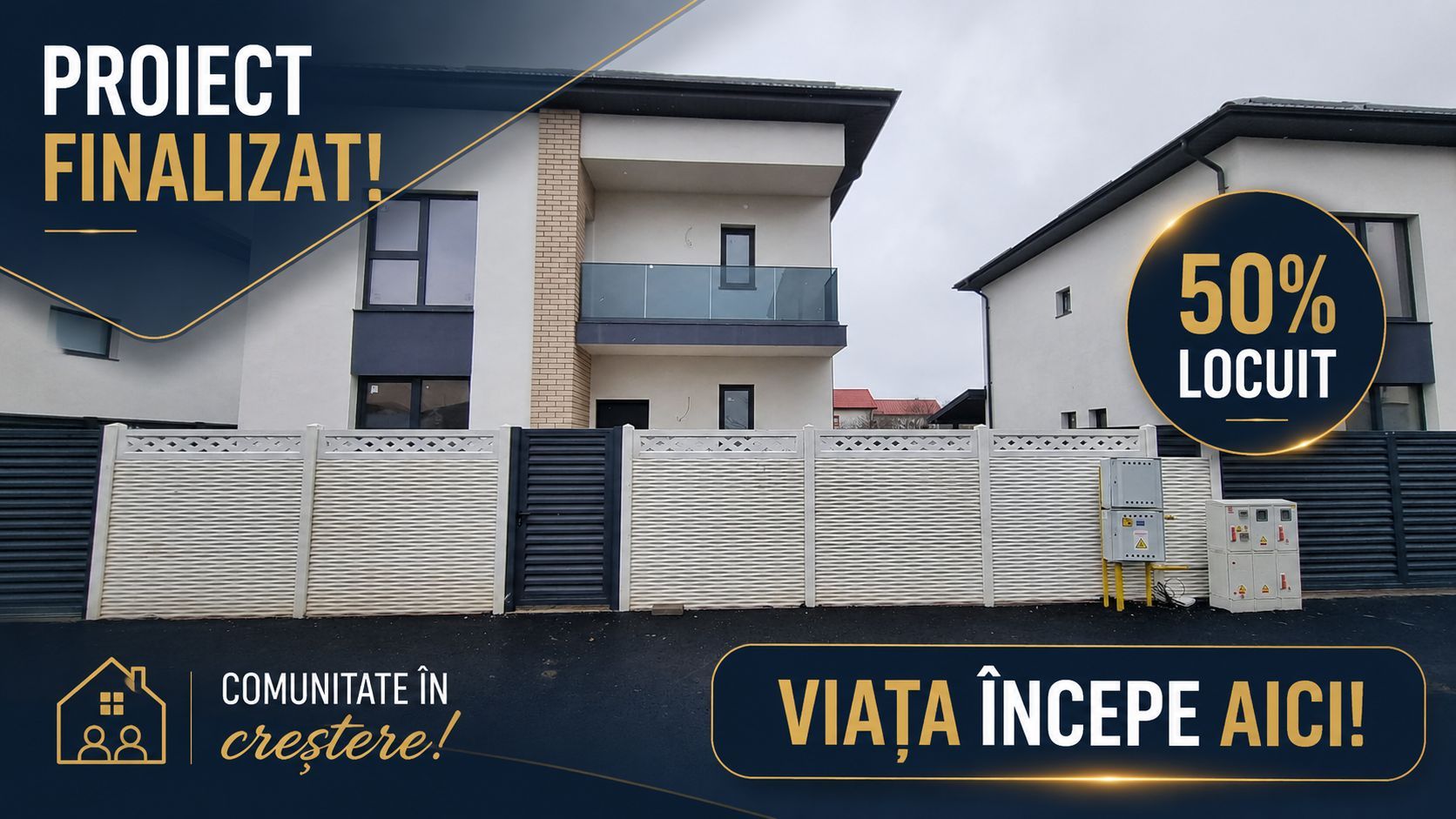 Complex rezidențial exclusivist de case individuale - Poză 1