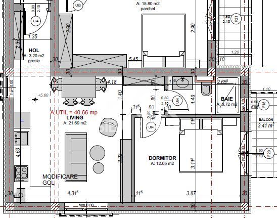 Apartament cu 2 camere , locuința ideală în zona Doamna Stanca - Poză 1