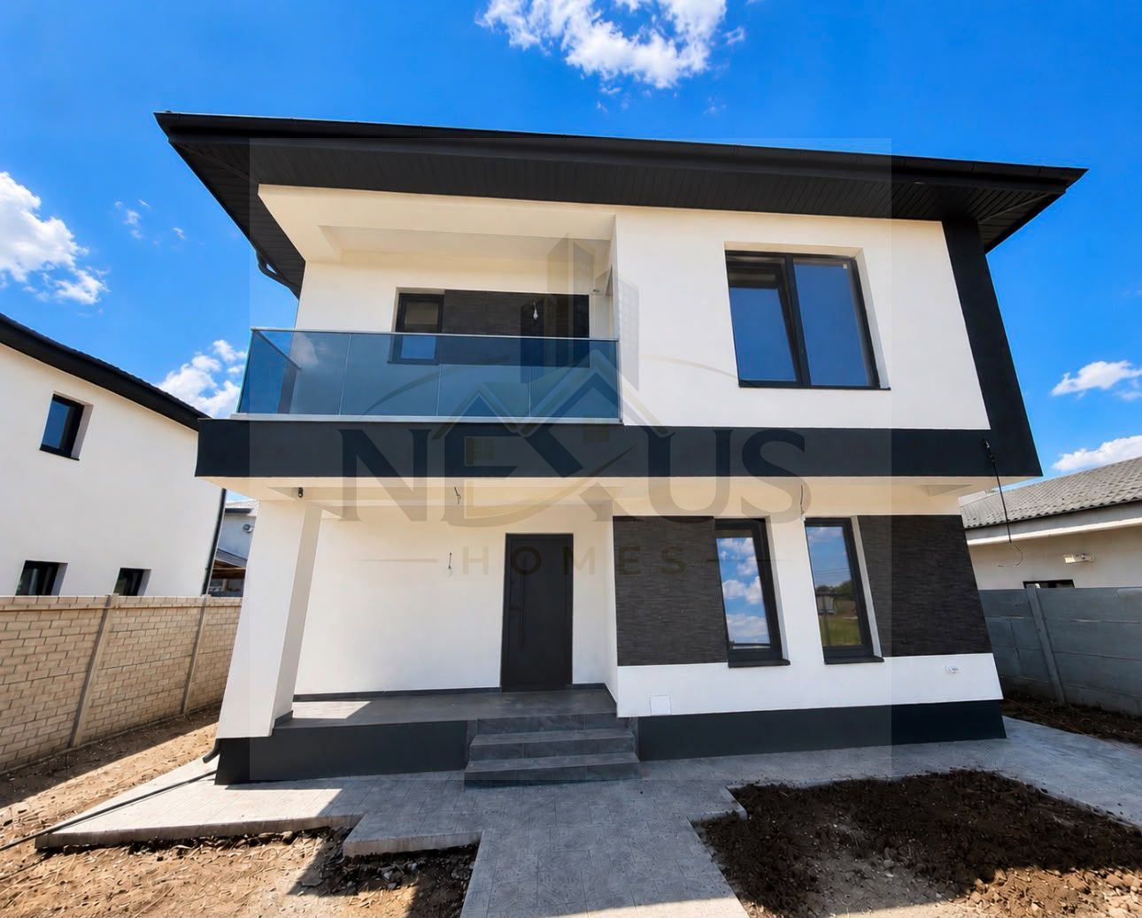 Comuna Berceni - 5 cam - 128 mp utili - Terasa - Finisaje la alegere - Poză 1