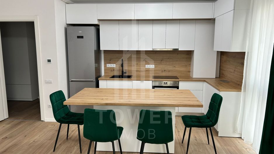 Apartament modern de închiriat | 3 camere | 2 bai | parcare subterană - Poză 3