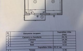 Apartament 2 camere | 49mp utili | Lidl Rezervelor - Poză 2