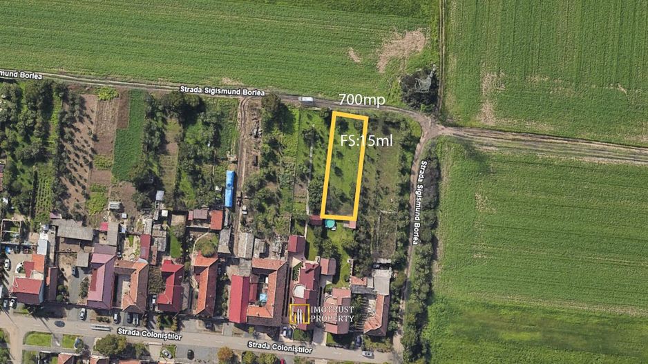 Teren intravilan de vânzare – 700 mp | Arad - Poză 1