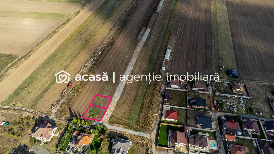 Teren pentru construcții în Livada, Arad, suprafață de 500 mp, FS 20m. - Poză 2