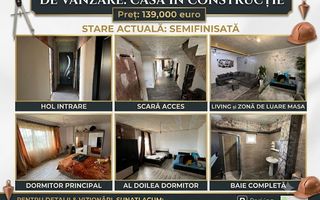 Casă cu teren 420 mp, Berceni Ilfov - Poză 1