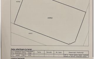 Teren investițional Chișoda | 974 mp | 2 fronturi | PUZ servicii - Poză 5
