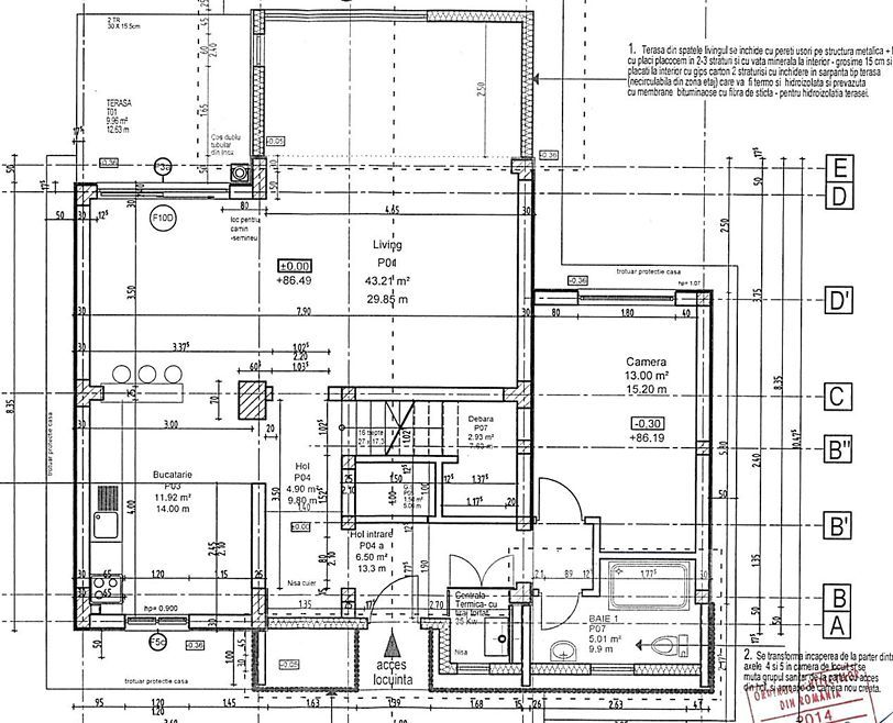 4 camere P+1E || 2 locuri de parcare || CLASS PIPERA - Schiță 32
