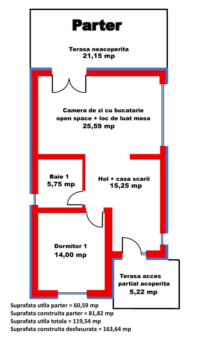 Casă nouă – Cartierul Oncea, Oradea, 5 camere, teren 405mp - vânzare - Poză 13