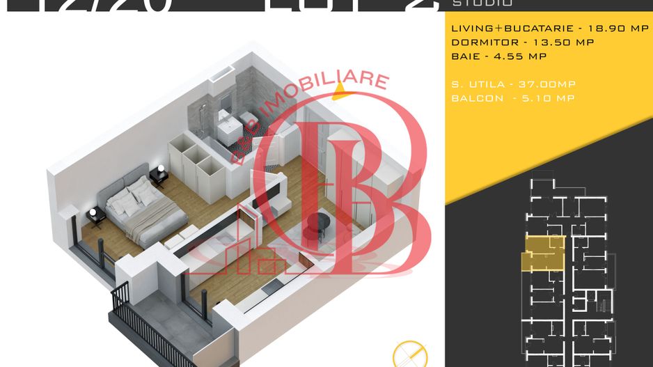 2 camere  Titan Pallady  Metrou Nicolae Teclu - Schiță 2