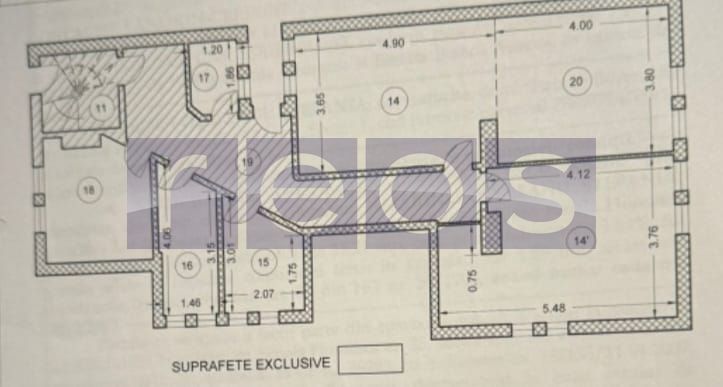 VANZARE -APARTAMENT 2 CAMERE- DEMISOL -DOROBANTI -FLOREASCA - Poză 9