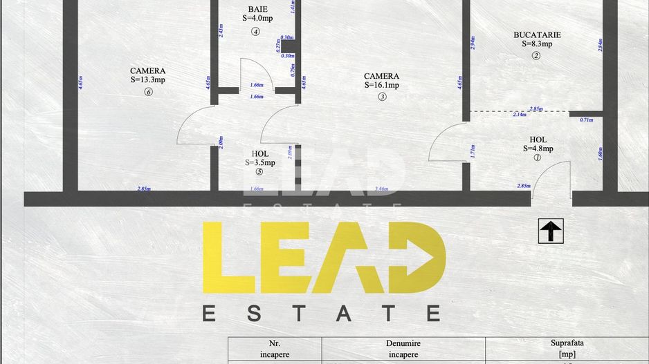 De Vanzare Apartament 2 cam, 50 mp utili, Str Neptun, Comision 0% - Poză 2