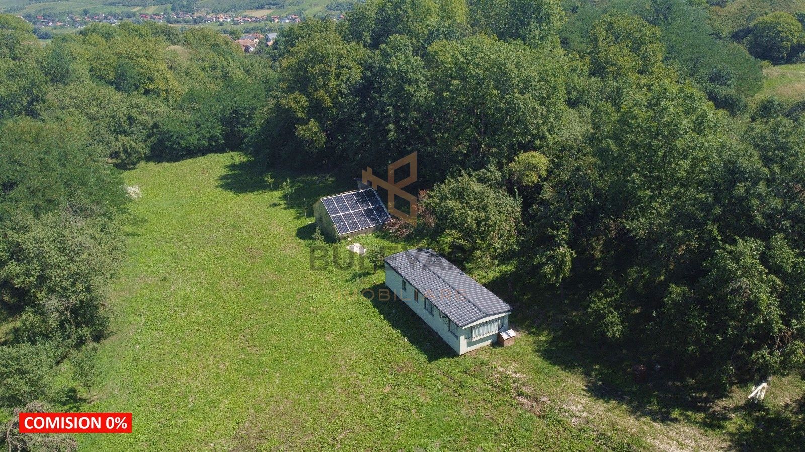 Comision 0. Casuta mobila cu teren de 5491 mp la 25 km de Cluj-Napoca - Poză 1