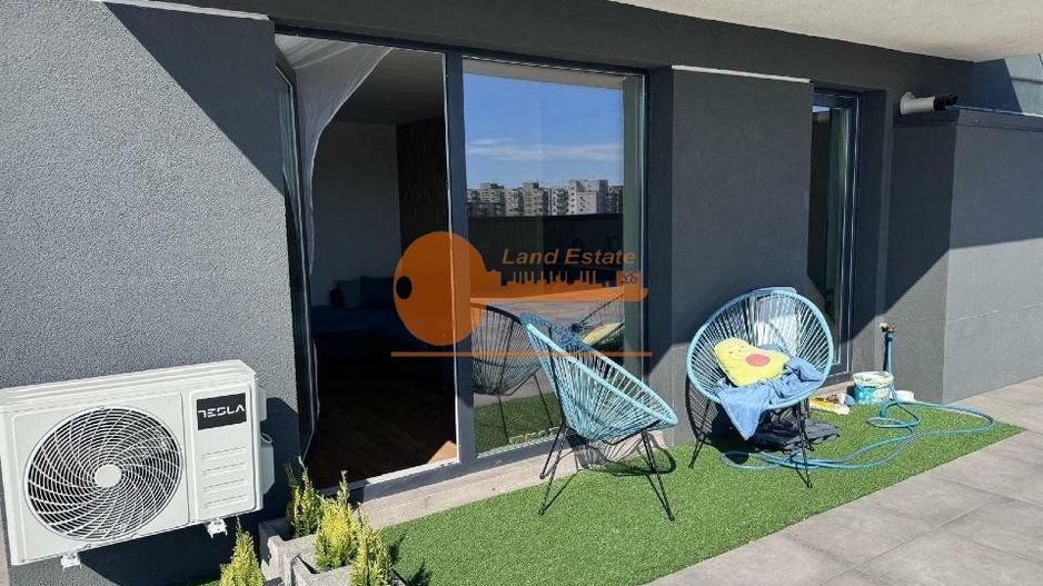 Apartament 3 camere cu terasă de 100 mp + loc de parcare – complet nou, mobilat și utilat - Poză 13