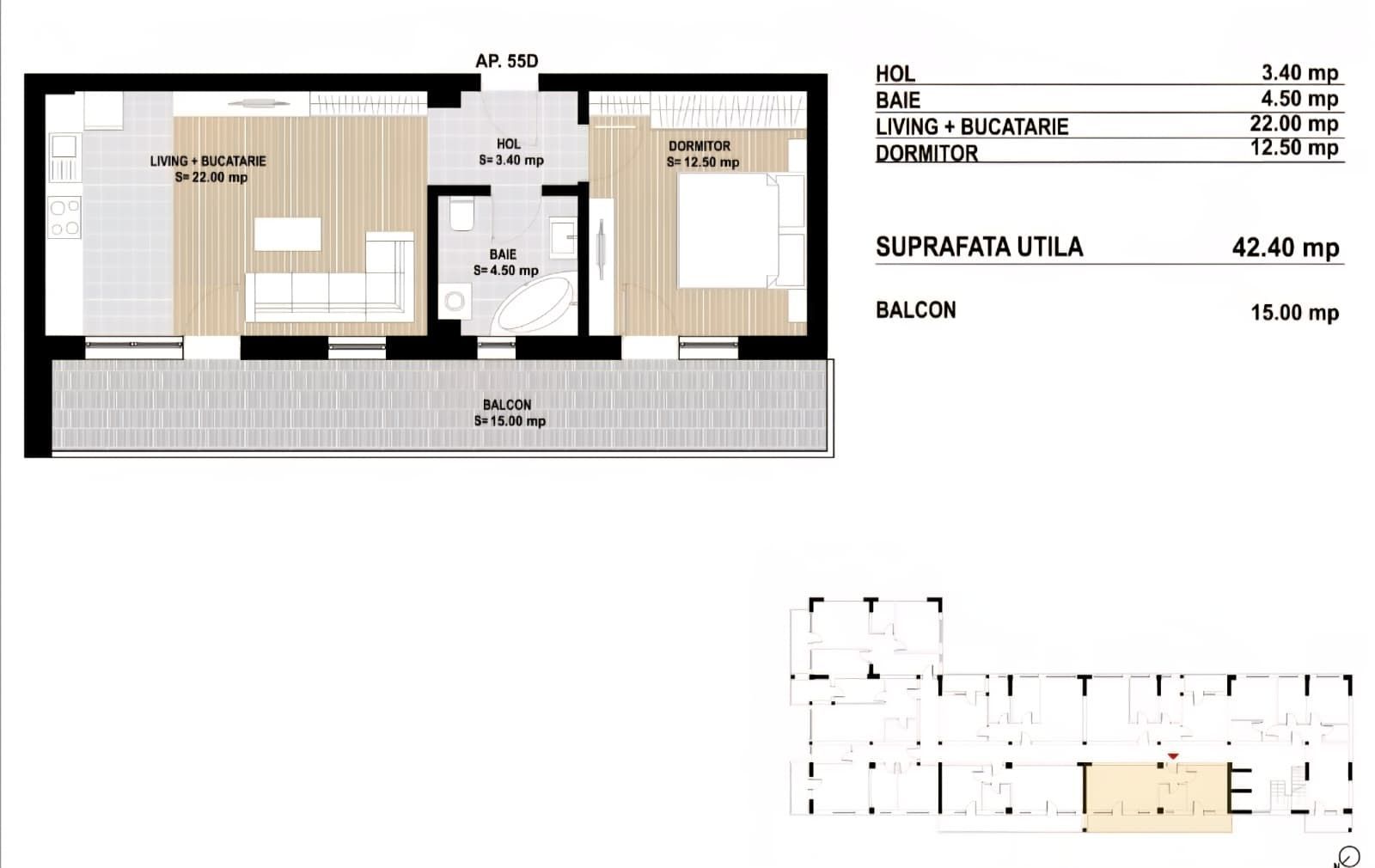 Garsoniera/Bloc nou/ Grand Arena/Metalurgiei - Poză 4