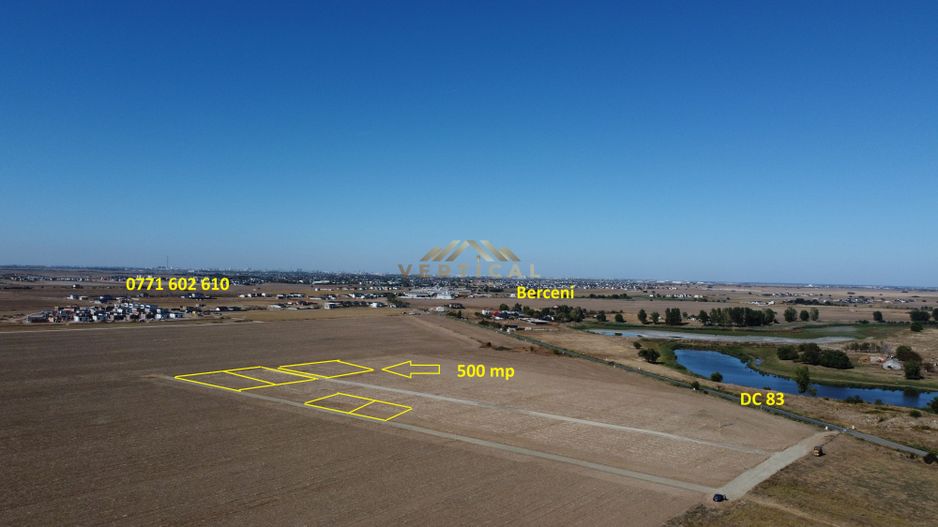 Teren 500mp, Oportunitate , Berceni/ Vidra - Poză 1