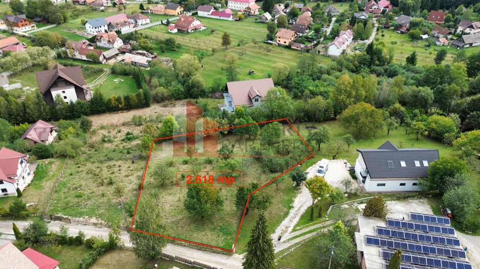 Teren intravilan 2.600 mp Predeluț Bran | Vedere Bucegi și Castelul Bran | Utili - Poză 6