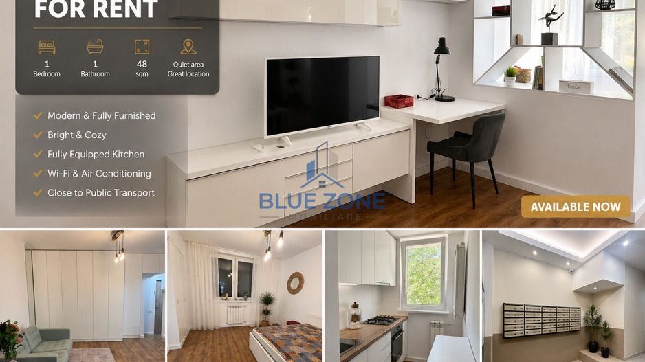 Apartament 2 camere I Bd . Ion Mihalache I 48 Mp I Et 1/4 I Disponibil - Poză 1